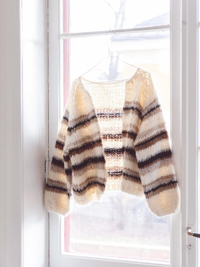 Bæstmor 03 11 Wildflower Chunky raglan jakke Bæstmor 03 11 Wildflower Chunky raglan jakke