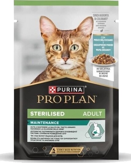 Purina Pro Plan Sterilised Fisk 85 G Purina Pro Plan Sterilised Fisk 85 G