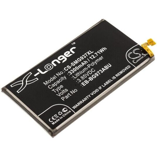 Samsung SM-G973W batteri (3300 mAh 3.85 V, Sort)