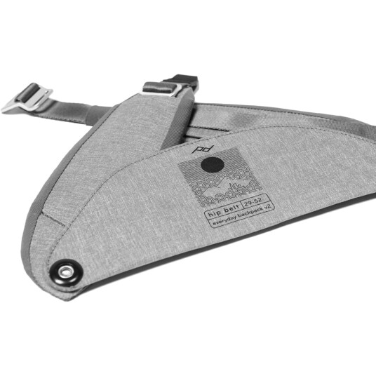 Peak Design Everyday Hip Belt Ash Hoftebelte til Everyday Backpack Peak Design Everyday Hip Belt Ash Hoftebelte til Everyday Backpack