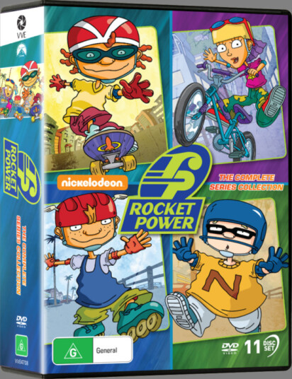 Rocket Power Den Komplette Serien DVD