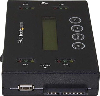 StarTech SU2DUPERA11 Klonestasjon og Sletter for USB-minne og 2,5"/3,5" SATA HDD