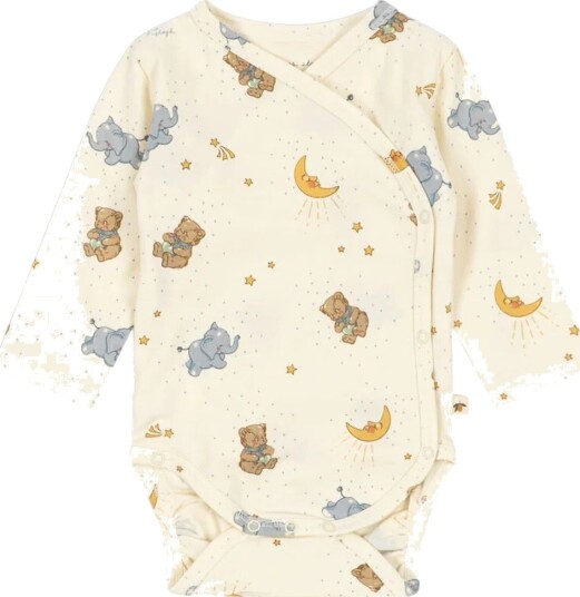 Konges Sløjd Body I/e Basic Newborn Cucciolo Konges Sløjd 68 Langermet Body Beige Hvit 62
