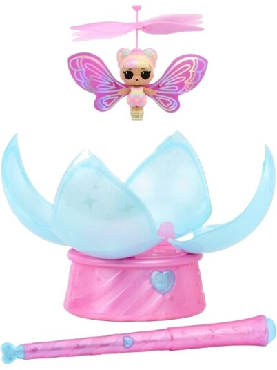 Lol Surprise Magic Flyers Fairies Tots “Flower Child” Flyvedukke Med Magisk Vingeeffekt