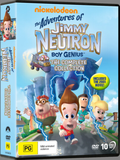 The Adventures of Jimmy Neutron: Boy Genius Den Komplette Samlingen DVD