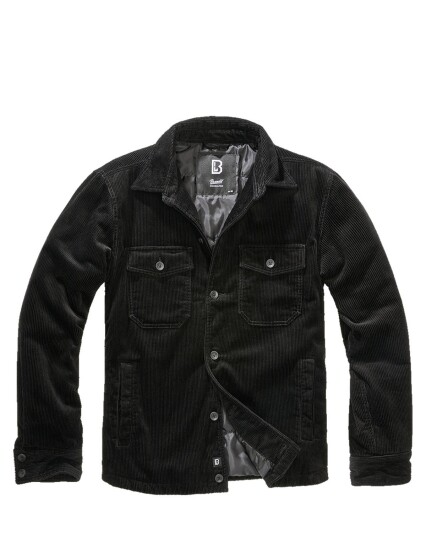 Brandit Corduroy Jacka Svart