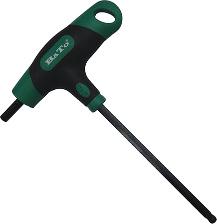 BATO T-grep stiftsnøkkel 1/4"