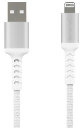 Dbramante1928 Re-Charge USB-A til Lightning Kabel 2.5m Hvit - Flettet, Resirkulert Plast Dbramante1928 Re-Charge USB-A til Lightning Kabel 2.5m Hvit - Flettet, Resirkulert Plast