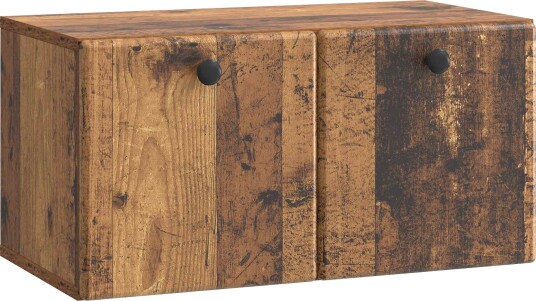 Vegghengt TV skap 59,5 x 31 x 30 cm Gammelt tre Konstruert tre