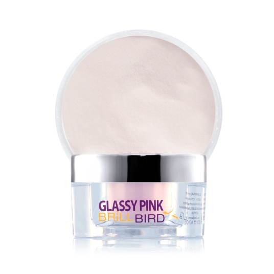 Brillbird Norge Akrylpulver Glassy Pink 30ml