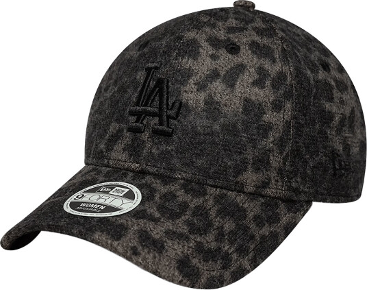 New Era Wmns Cosy Leopard 9Forty Losd Black ONE SIZE