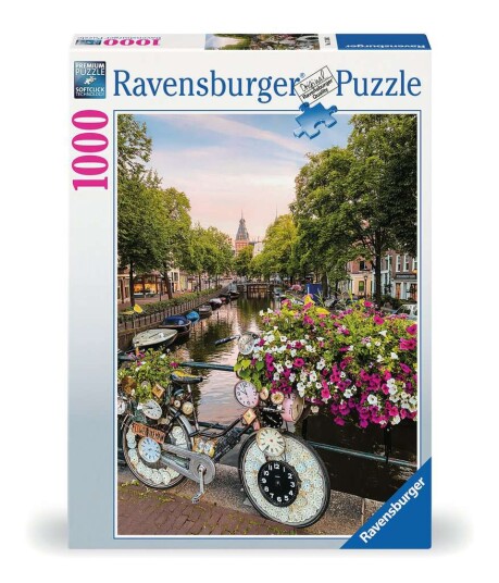 Ravensburger Puzzle Bicycle Amsterdam 1000p Ravensburger Puzzle Bicycle Amsterdam 1000p