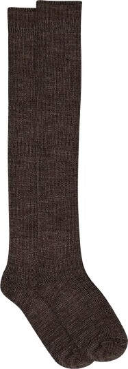 mp Denmark Megan Knee Socks   BROWN MELANGE   37/39