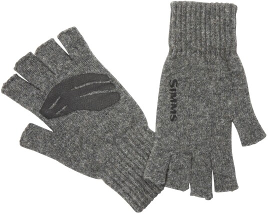 Simms Wool Half Finger Glove