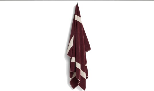 Stripe Bath Towel 100x150 cm Burgundy Stripe Bath Towel 100x150 cm Burgundy