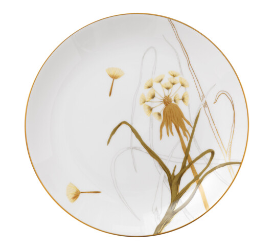 Royal Copenhagen Flora asjett 22 cm dandelion