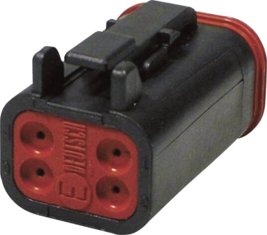 Te Connectivity Dt 06 4 S Ce06 Rundkontakt Rett Samlet Polantall 4 Te Connectivity Dt 06 4 S Ce06 Rundkontakt Rett Samlet Polantall 4