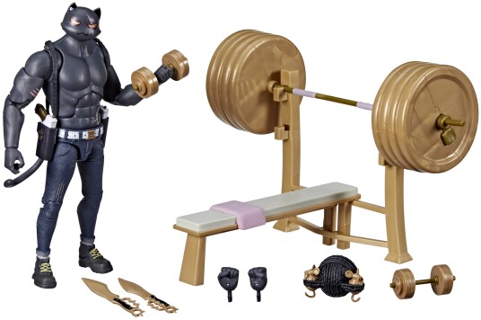 Hasbro Fortnite Victory Royale Actionfigur 15 cm Meowscles Shadow