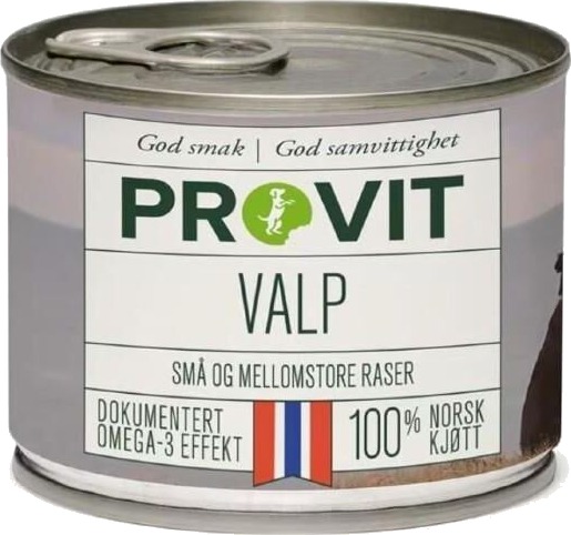 Provit Våtfôr til valp - Små og mellomstore raser 185 g