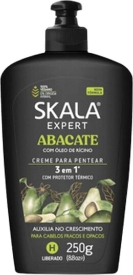 Skala Creme de Pentear Abacate 3‑in‑1 Hair Cream 250 g