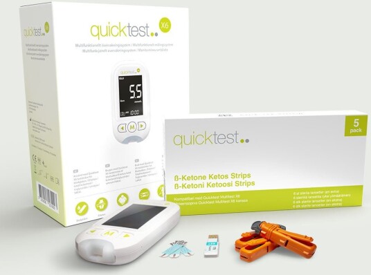 Quicktest Sverige Keto test 5 pakning Quicktest Sverige Keto test 5 pakning