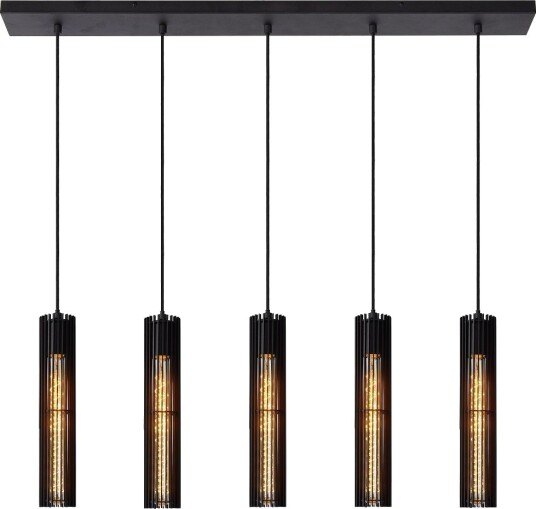 Lucide Lionel Lang Svart Smart Lampe 73406/05/30