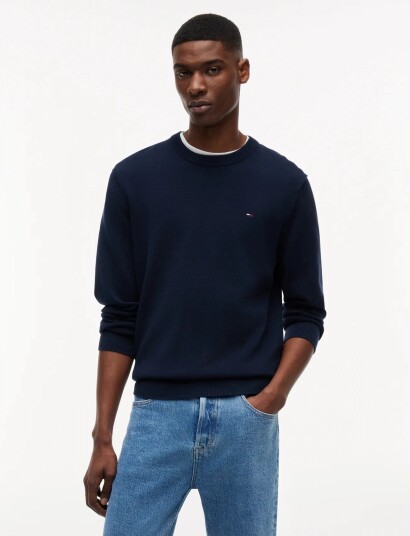 Tommy Jeans Tjm Slim Ess Light Sweater Ext Navy XXL Tommy Jeans Tjm Slim Ess Light Sweater Ext Navy XXL