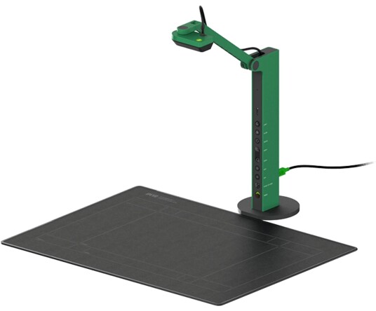 Ipevo VZ-R Dokumentkamera med skannermatte og programvare - 3264x2448 - Gr??nn