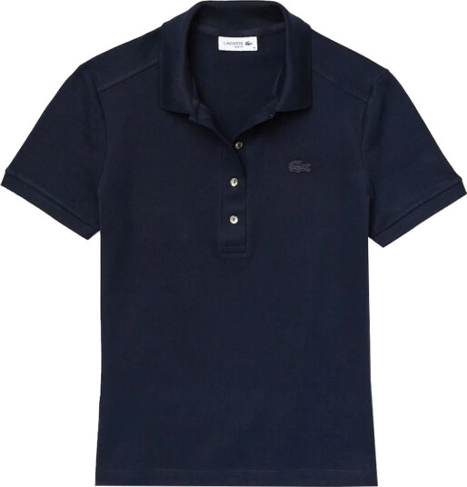 Lacoste Dame Topper Blå 3XS,