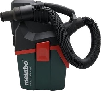 Metabo AS 18L PC Compact Bærbar Grovstøvsuger uten Batteri og Lader Metabo AS 18L PC Compact Bærbar Grovstøvsuger uten Batteri og Lader