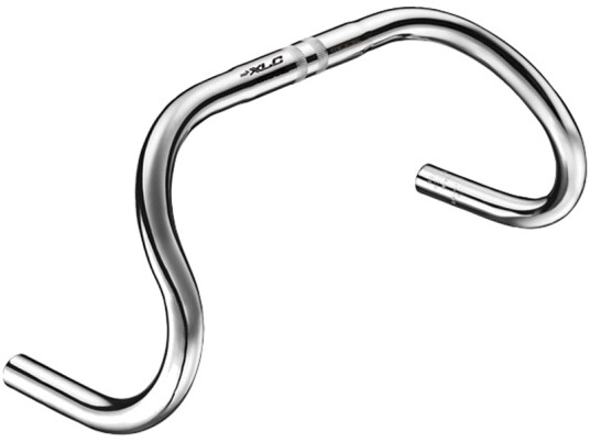 XLC Racerstyre HB-R06 420 mm ø25,4 mm - Sølv XLC Racerstyre HB-R06 420 mm ø25,4 mm - Sølv