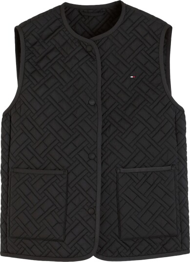 Tommy Hilfiger Quilted Liner Vest   BLACK   XL