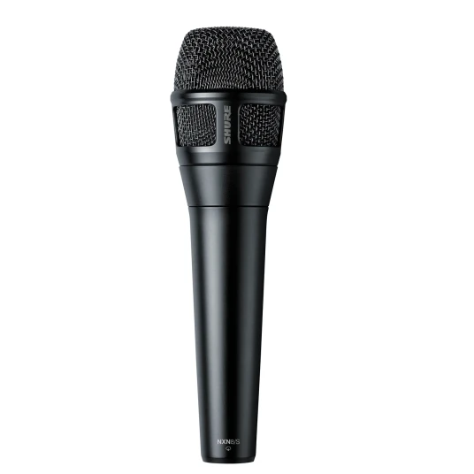 Shure Nexadyne 8/S Dynamisk Håndholdt Mikrofon Supernyre Svart Shure Nexadyne 8/S Dynamisk Håndholdt Mikrofon Supernyre Svart