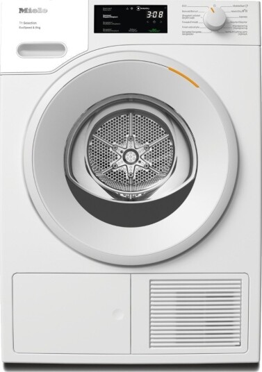 Miele TSC643WP 8kg Kondenstørketrommel med EcoSpeed og PerfektTørring Miele TSC643WP 8kg Kondenstørketrommel med EcoSpeed og PerfektTørring