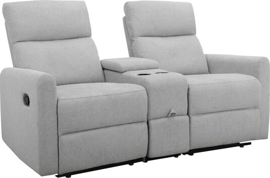 Recliner Dacoulas Lys grå, Stoff/tre - Lys grå, Stoff/tre Recliner Dacoulas Lys grå, Stoff/tre - Lys grå, Stoff/tre