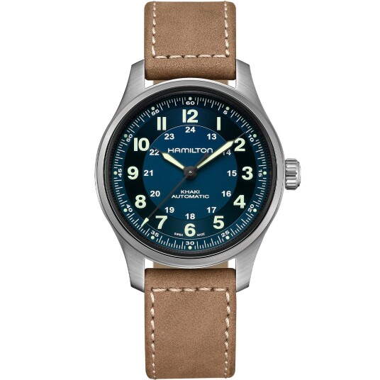 Hamilton Khaki Field Titanium Auto H70545540 - Herre - 42 mm - Analog - Automatisk - Safirglass