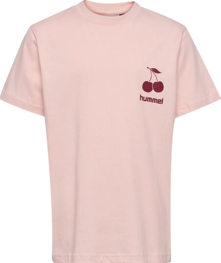 Hummel T skjorte HmlJR Grafikk Pale Lilac Hummel 7 8 år (122 128) T skjorte Bordeaux Rosa