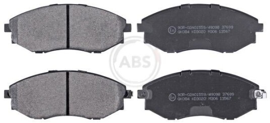 Bremseklosser sett A.B.S. 37699