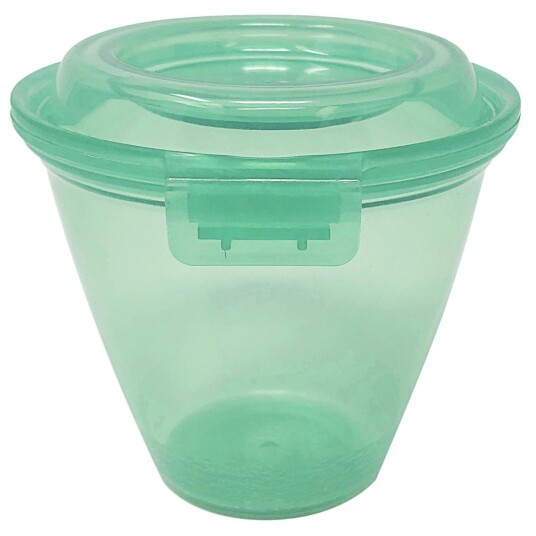 Contacto Gjenbrukbart beger Eco-Takeout med lokk 365 ml; 365ml, 11.7x9.9 cm (ØxH); Grønn; Rund; 12 Stykk / Forpakning Contacto Gjenbrukbart beger Eco-Takeout med lokk 365 ml; 365ml, 11.7x9.9 cm (ØxH); Grønn; Rund; 12 Stykk / Forpakning