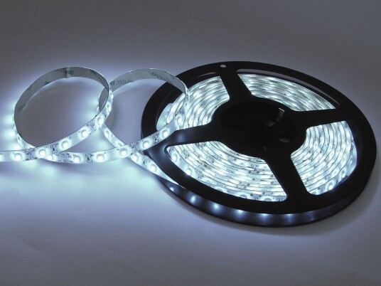 Led strip 5 meter 24 V Velg Farge: Kald Hvit