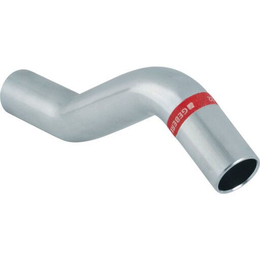 Geberit Vann S-rør 22 mm Galvanisert Stål Slettenende Tilkoblinger