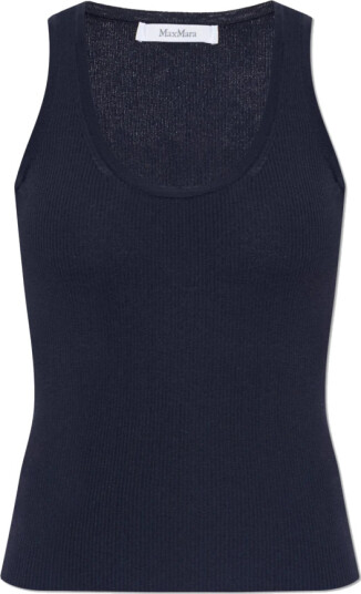 Max Mara Dame Topper Blå S,