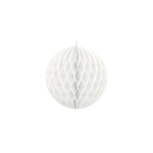 Hvit Honeycomb Ball 10 cm Hvit Honeycomb Ball 10 cm