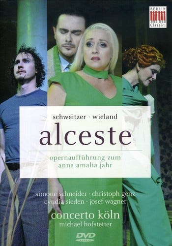 Alceste complete DVD