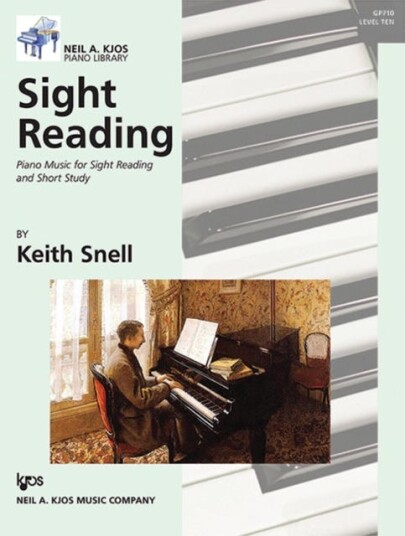 Sight Reading: Piano Music For Sight Reading And Short Study, Level 10 Av Keith Snell