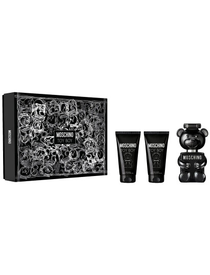 Moschino Gift Set Toy Boy Edp + Shower Gel + After Shave Balm - Nude - 150 ML