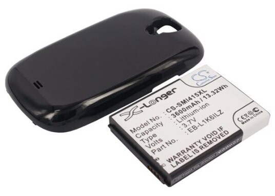 Samsung Galaxy S Relay 4G batteri (3600 mAh 3.7 V, Sort)
