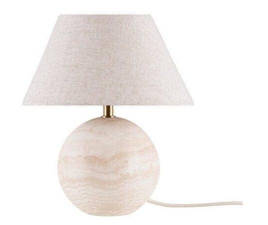 Castello 24 Bordlampe Travertine - Globen Lighting Castello 24 Bordlampe Travertine - Globen Lighting