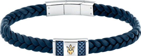 Maserati Armbånd Lær JM4249IK03 - Herre - Recycled Maserati Armbånd Lær JM4249IK03 - Herre - Recycled
