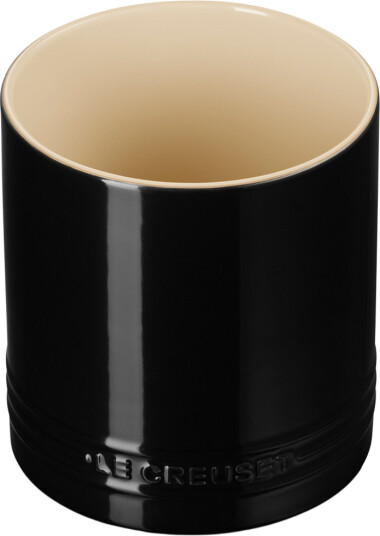 Le Creuset   Signature bestikk  og redskapskrukke 1,1L svart